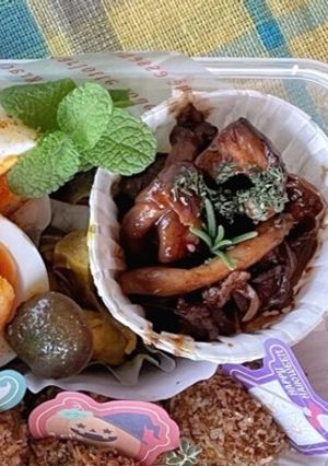 マンネリ脱出お弁当に便利！キノコカレー煮-レシピのメイン写真
