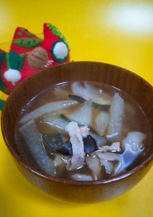 だいこんとキクラゲの中華スープ-レシピのメイン写真