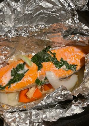 鮭のホイル焼き-レシピのメイン写真