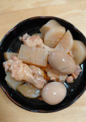 手羽元と大根の煮物(圧力鍋)-レシピのメイン写真