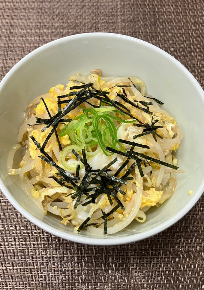 もやしの玉子とじ-レシピのメイン写真