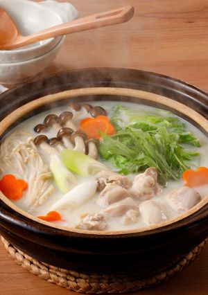 豆乳で簡単！白だし豆乳鍋！-レシピのメイン写真