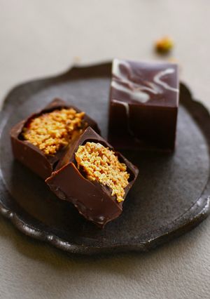 そうめんドバイチョコ風～キューブver～-レシピのメイン写真