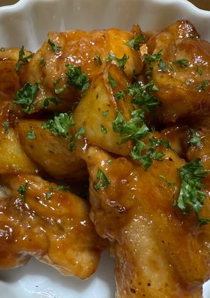 鶏肉とじゃがいものケチャップ炒め-レシピのメイン写真