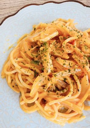 少年のトマトクリームパスタ-レシピのメイン写真