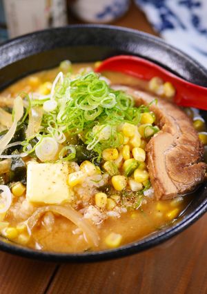 味噌汁ぶっかけご飯💀💖札幌みそラーメン風-レシピのメイン写真