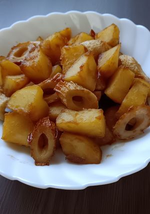 じゃがいもとちくわの甘辛炒め-レシピのメイン写真