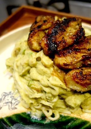 白茄子と牡蠣で作る秋の大人味パスタ-レシピのメイン写真