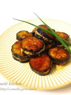 照り焼き♡ナスのはさみ焼き♡-レシピのメイン写真