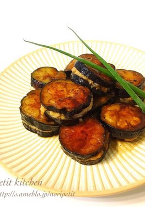 照り焼き♡ナスのはさみ焼き♡-レシピのメイン写真
