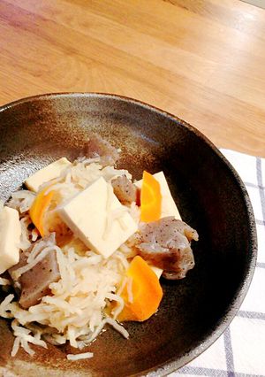 上品な味♡高野豆腐と切り干し大根の煮物♡-レシピのメイン写真