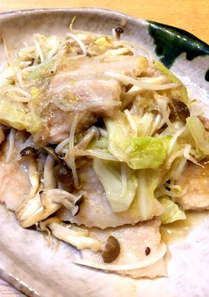 豚バラと野菜のしょうが風味あんかけ炒め☆-レシピのメイン写真