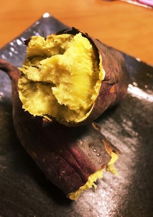 レンジ&グリルで簡単焼き芋！！-レシピのメイン写真