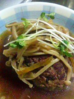 和風煮込みハンバーグ-レシピのメイン写真