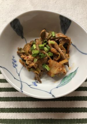 レバーのキムチあえ(4人分)-レシピのメイン写真