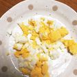 卵切り器で三回!タルタル用ゆで卵の切り方