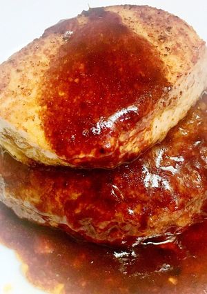 フォアグラのせ?豆腐ハンバーグ-レシピのメイン写真
