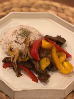 牛バラ肉の中華風炒め-レシピのメイン写真