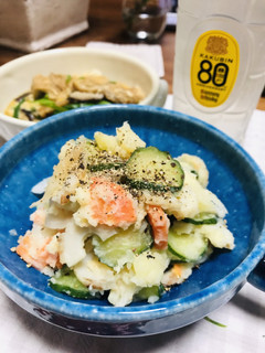 ガリ大好き❤︎ガリたっぷりポテトサラダ-レシピのメイン写真