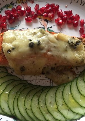 天然鮭とラクレットチーズのオーブン焼き-レシピのメイン写真