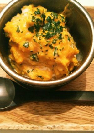 レンジで簡単時間短縮かぼちゃサラダ-レシピのメイン写真