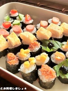 一口サイズで簡単★のっけおにぎり-レシピのメイン写真