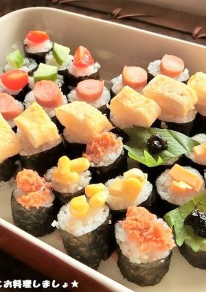 一口サイズで簡単★のっけおにぎり-レシピのメイン写真