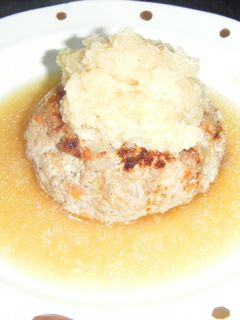 豆腐入り☆和風おろしハンバーグ-レシピのメイン写真