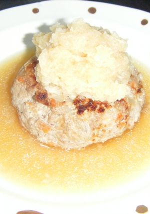 豆腐入り☆和風おろしハンバーグ-レシピのメイン写真