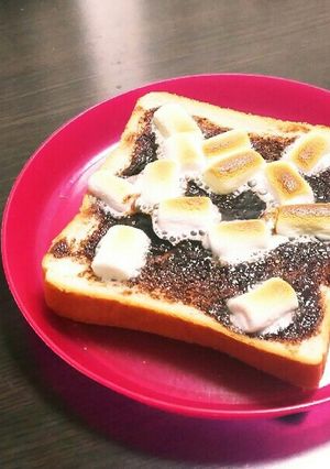 チョコマシュマロトースト-レシピのメイン写真
