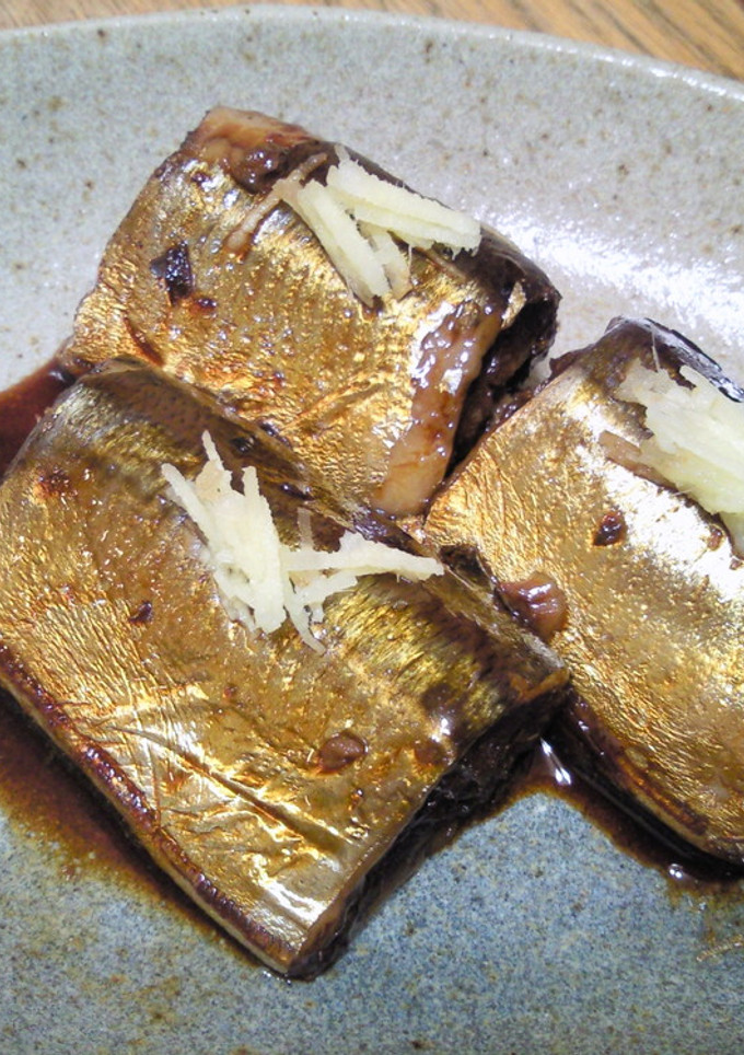旬の秋刀魚の筒煮-レシピのメイン写真