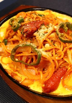 鉄板ナポリタン（イタリアン）♪-レシピのメイン写真