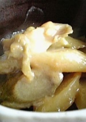 簡単 ウドの小味噌煮-レシピのメイン写真