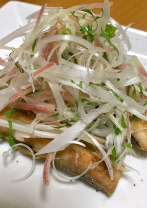 たっぷり薬味のさんまのソテー-レシピのメイン写真