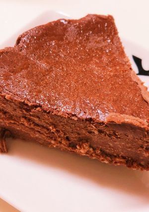 濃厚チョコレートベイクドチーズケーキ-レシピのメイン写真