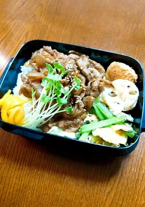 焼き肉弁当-レシピのメイン写真