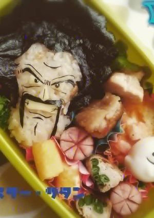 キャラ弁　ミスターサタン-レシピのメイン写真