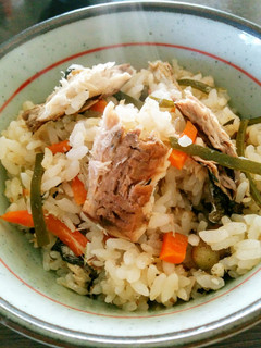 焼さんまの炊き込みご飯-レシピのメイン写真