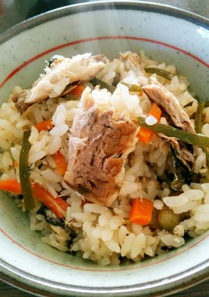 焼さんまの炊き込みご飯-レシピのメイン写真