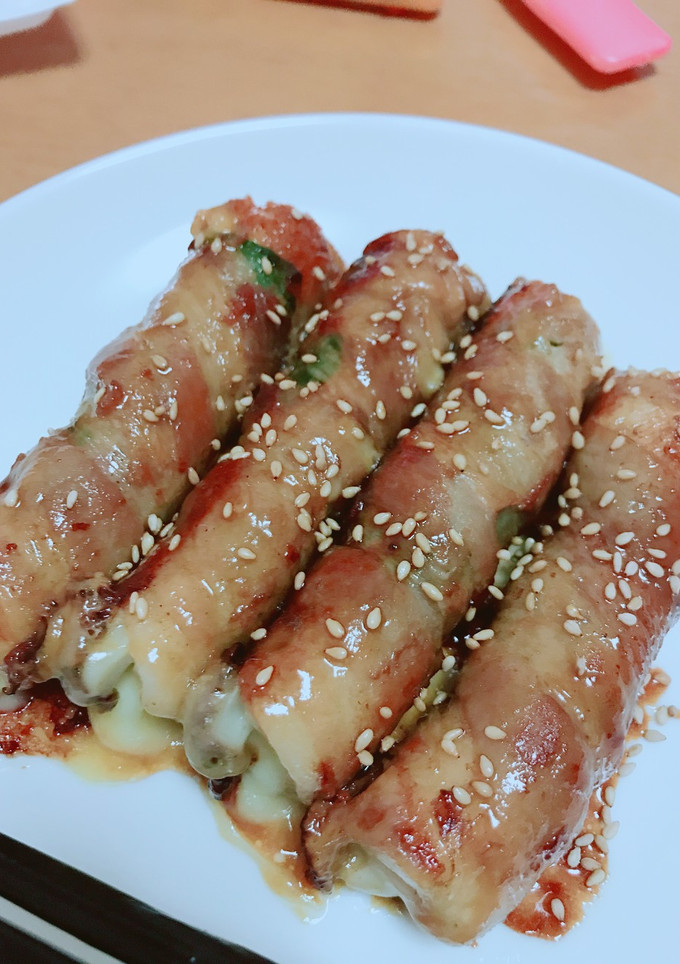 チーズとちくわの肉巻き-レシピのメイン写真