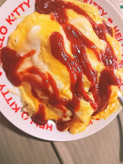 ツナご飯でオムライス♡-レシピのメイン写真