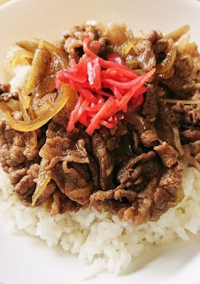 牛蒡と生姜で我が家の牛丼-レシピのメイン写真