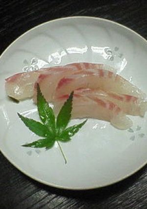 鯛の昆布〆～居酒屋メニューその参-レシピのメイン写真