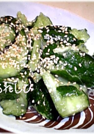ストレス解消♪きゅうりのナムル風-レシピのメイン写真