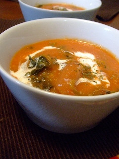 トマトのクリームスープ-レシピのメイン写真