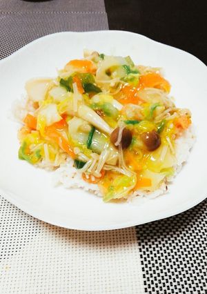 簡単　白菜たっぷり丼‼️-レシピのメイン写真