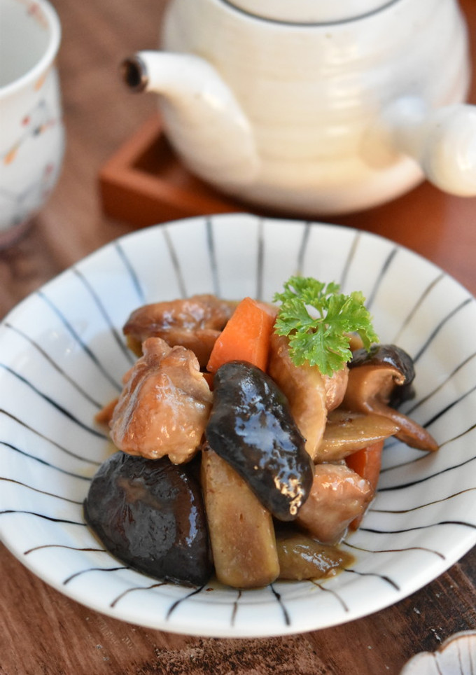 鶏ごぼうと椎茸のうま煮【冷凍・作り置き】-レシピのメイン写真