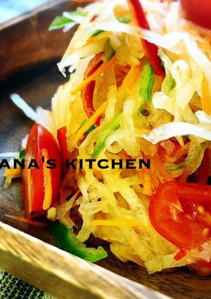大根と人参のタイ風スイチリ簡単サラダ♪♪-レシピのメイン写真