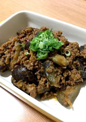 甘辛♪ なすの肉味噌炒め-レシピのメイン写真