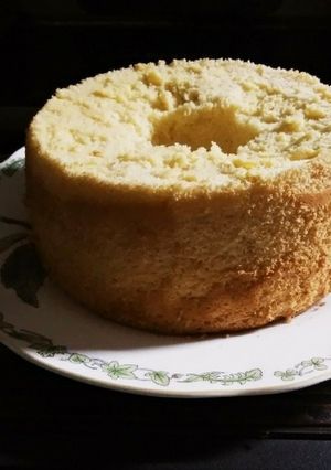 甥っ子のバースデーでシフォンケーキ☆-レシピのメイン写真